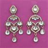 Indo Western Classic Earring with Mehndi Plating