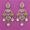 Indo Western Classic Earring with Mehndi Plating