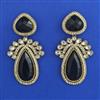 Indo Western Classic Earring with Mehndi Plating
