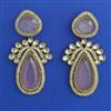 Indo Western Classic Earring with Mehndi Plating