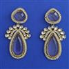 Indo Western Classic Earring with Mehndi Plating