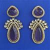 Indo Western Classic Earring with Mehndi Plating