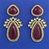 Indo Western Classic Earring with Mehndi Plating