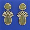 Indo Western Classic Earring with Mehndi Plating