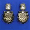 Indo Western Meenakari Earring with Mehndi Plating