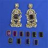 Indo Western Changeable Earring with Mehndi Plating