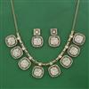Indo Western Classic Necklace with Mehndi Plating