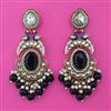 Indo Western Birds Earring with Mehndi Plating