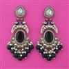 Indo Western Birds Earring with Mehndi Plating