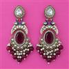 Indo Western Birds Earring with Mehndi Plating