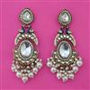 Indo Western Birds Earring with Mehndi Plating