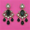 Indo Western Classic Earring with Mehndi Plating