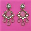 Indo Western Classic Earring with Mehndi Plating