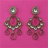 Indo Western Classic Earring with Mehndi Plating