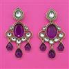Indo Western Classic Earring with Mehndi Plating