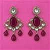 Indo Western Classic Earring with Mehndi Plating