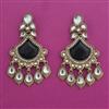 Indo Western Long Earring with Mehndi Plating