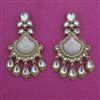 Indo Western Long Earring with Mehndi Plating