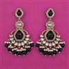 Indo Western Long Earring with Mehndi Plating