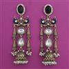 Indo Western Birds Earring with Mehndi Plating