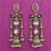 Indo Western Birds Earring with Mehndi Plating