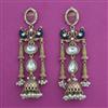 Indo Western Birds Earring with Mehndi Plating