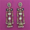 Indo Western Birds Earring with Mehndi Plating