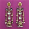 Indo Western Birds Earring with Mehndi Plating