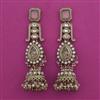 Indo Western Jhumki With Mehndi Plating