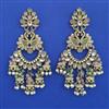 Indo Western Birds Earring with Mehndi Plating