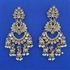 Indo Western Birds Earring with Mehndi Plating