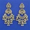 Indo Western Birds Earring with Mehndi Plating
