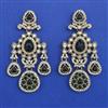 Indo Western Classic Earring with Mehndi Plating