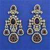 Indo Western Classic Earring with Mehndi Plating