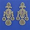 Indo Western Classic Earring with Mehndi Plating