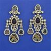 Indo Western Classic Earring with Mehndi Plating