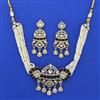 Indo Western Choker Necklace with Mehndi Plating