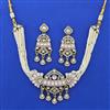 Indo Western Choker Necklace with Mehndi Plating