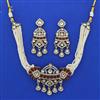 Indo Western Choker Necklace with Mehndi Plating