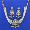 Indo Western Choker Necklace with Mehndi Plating