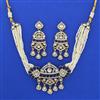 Indo Western Choker Necklace with Mehndi Plating