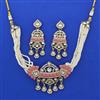 Indo Western Choker Necklace with Mehndi Plating