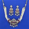 Indo Western Choker Necklace with Mehndi Plating