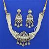 Indo Western Choker Necklace with Mehndi Plating