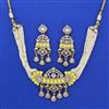 Indo Western Choker Necklace with Mehndi Plating