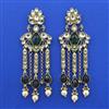 Indo Western Birds Earring with Mehndi Plating