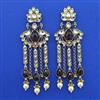 Indo Western Birds Earring with Mehndi Plating