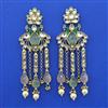 Indo Western Birds Earring with Mehndi Plating