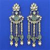 Indo Western Birds Earring with Mehndi Plating