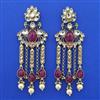 Indo Western Birds Earring with Mehndi Plating